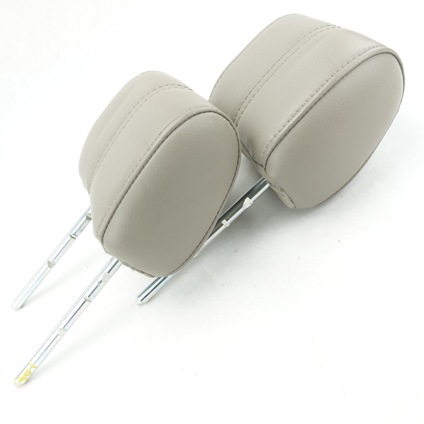 2008 2009 2010 Ford F250 F350 Rear Headrest Head Rest Gray Leather Set Pair