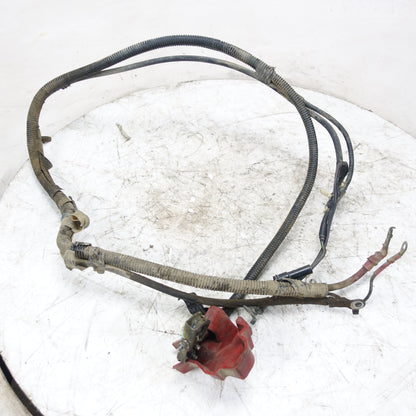 2009 Ford F550 6.8L V10 Positive Negative Battery Cable Wire