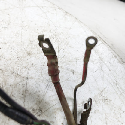 2009 Ford F550 6.8L V10 Positive Negative Battery Cable Wire
