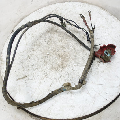 2009 Ford F550 6.8L V10 Positive Negative Battery Cable Wire