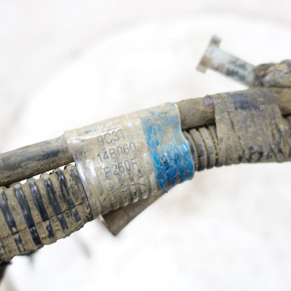 2009 Ford F550 6.8L V10 Positive Negative Battery Cable Wire