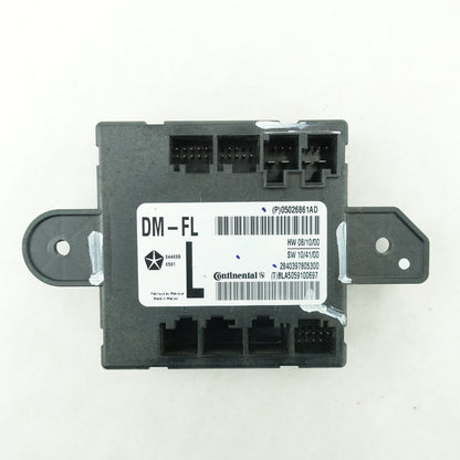 2011 2012 2013 2014 Town & Country Driver Left Front Door Hub Module Control