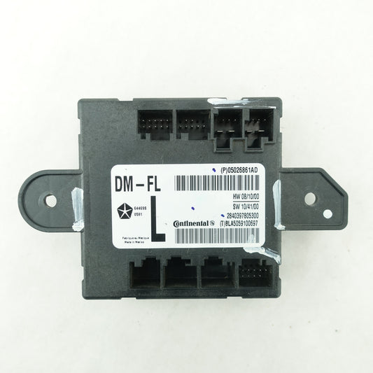 2011 2012 2013 2014 Town & Country Driver Left Front Door Hub Module Control