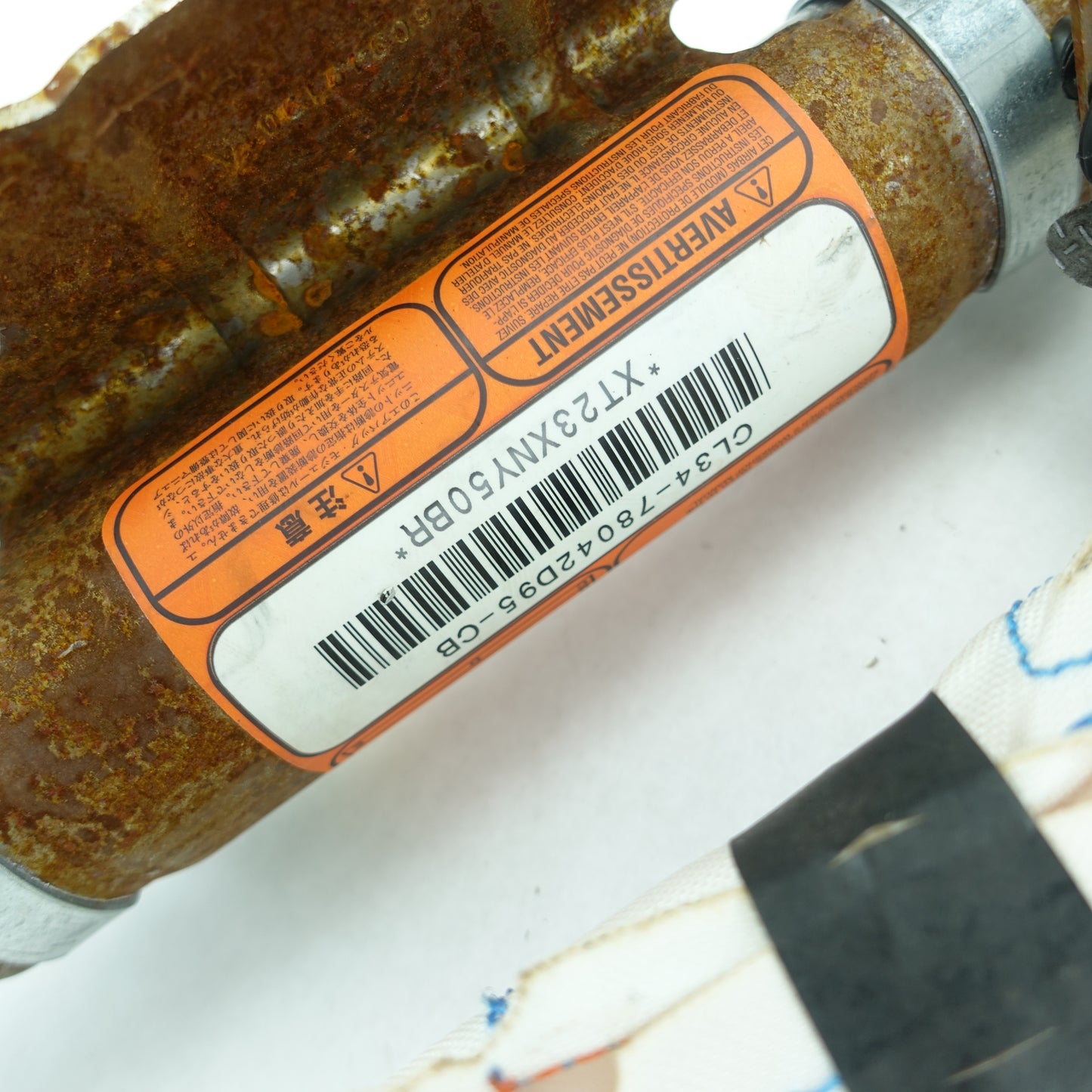 2010 2011 2012 2013 2014 Ford F150 Crew Cab Driver Left Roof Curtain Airbag Air Bag