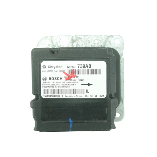 2014 2015 2016 2017 2018 Ram 2500 Crew Mega Cab Restraint Airbag Air Bag Control Module Computer