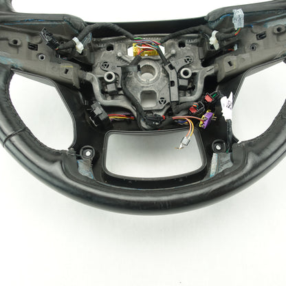 Damage 2020 2021 2022 2023 Silverado Sierra Steering Wheel Leather Heated Black