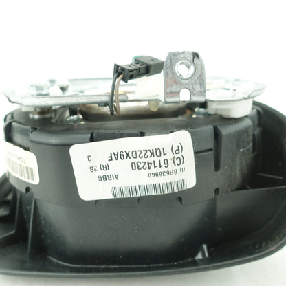 2011 2012 Chrysler Town & Country Steering Wheel Driver Left Airbag Air Bag Black