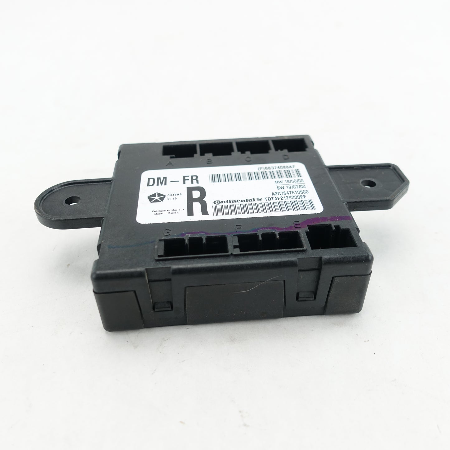 2019 2020 Ram 2500 3500 Passenger Right Front Door Module Hub