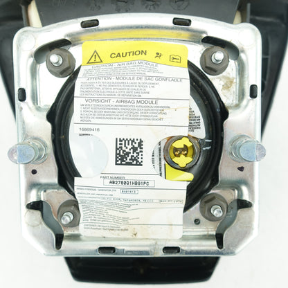 2007 2008 2009 2010 Silverado 2500 3500 Steering Wheel Driver Airbag Air Bag Black (One Connector)