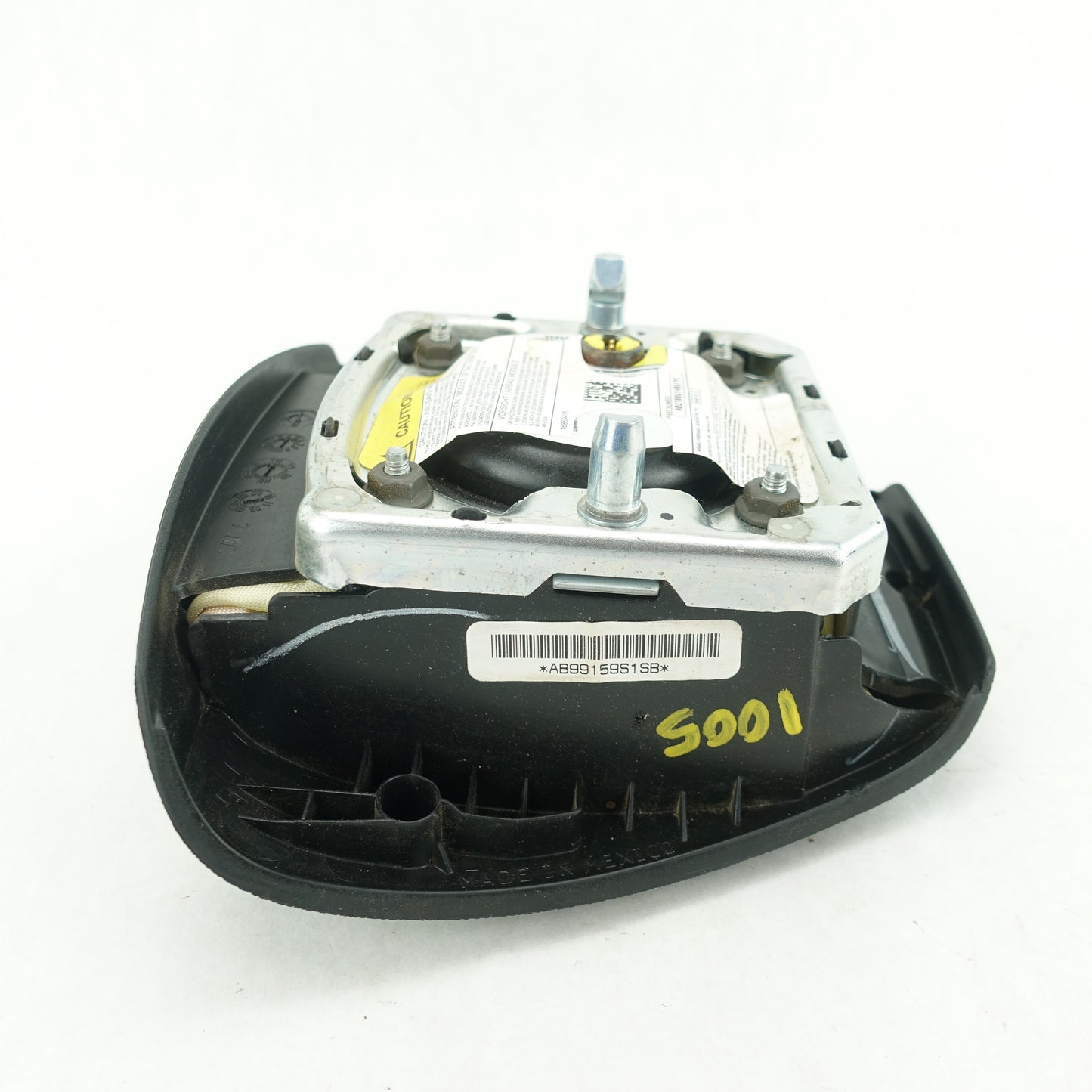 2007 2008 2009 2010 Silverado 2500 3500 Steering Wheel Driver Airbag Air Bag Black (One Connector)