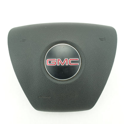 2011 2012 GMC Sierra 2500 3500 Steering Wheel Drivers Airbag Air Bag Black