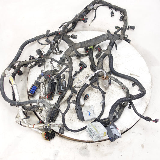 Damage 2019 Silverado Sierra 5.3L Engine Wire Harness Loom