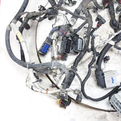 Damage 2019 Silverado Sierra 5.3L Engine Wire Harness Loom