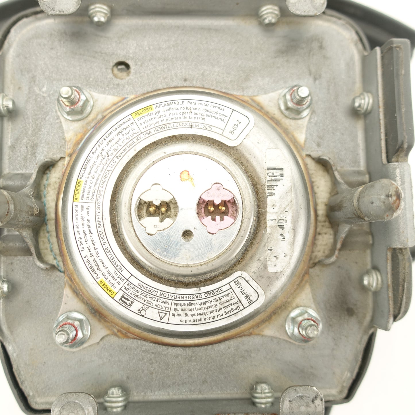 2006 2007 2008 2009 2010 2011 Chevy HHR Driver Steering Wheel Airbag Air Bag Gray