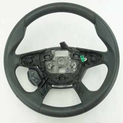 Damage 2012 2013 2014 Ford Focus Steering Wheel Black