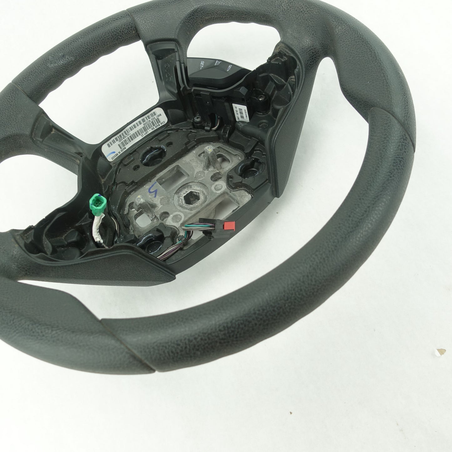 Damage 2012 2013 2014 Ford Focus Steering Wheel Black