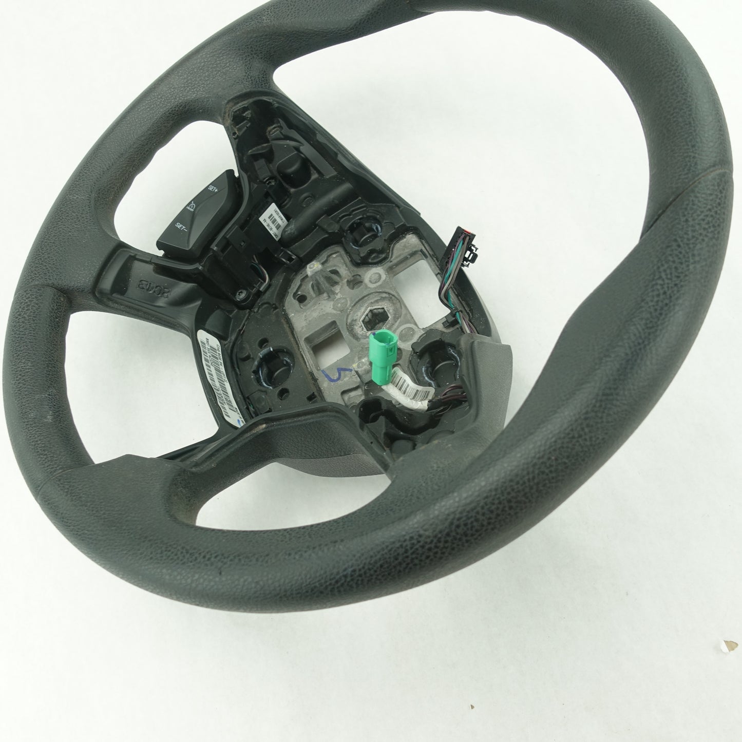 Damage 2012 2013 2014 Ford Focus Steering Wheel Black