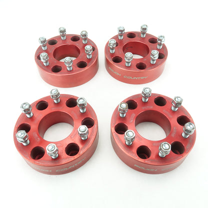 Rough Country 6X5.5 2 Inch Spacers Set of 4 Pulled From 2020 Silverado 1500