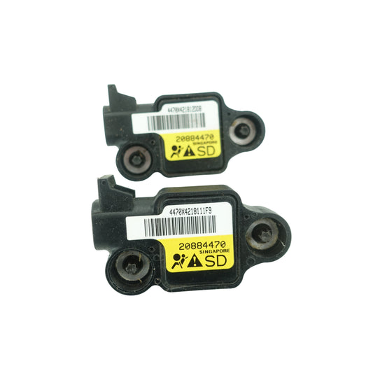 Set of 2 2013 Silverado Front Impact Sensors 