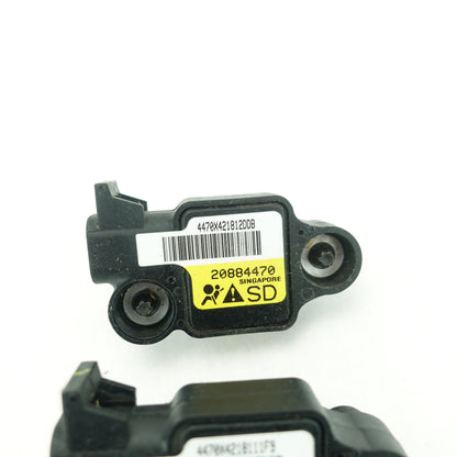 2010 2011 2012 2013 2014 Silverado Sierra Front Airbag Impact Sensor Set of 2