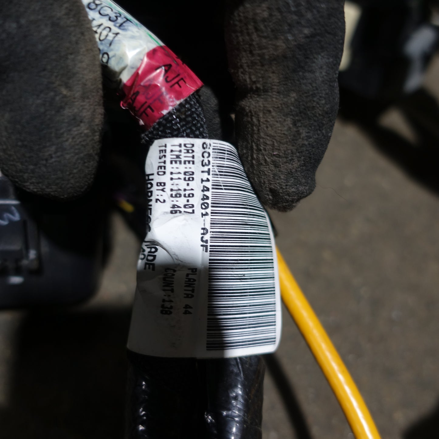 2008 Ford F250 F350 Dash Wire Harness Loom