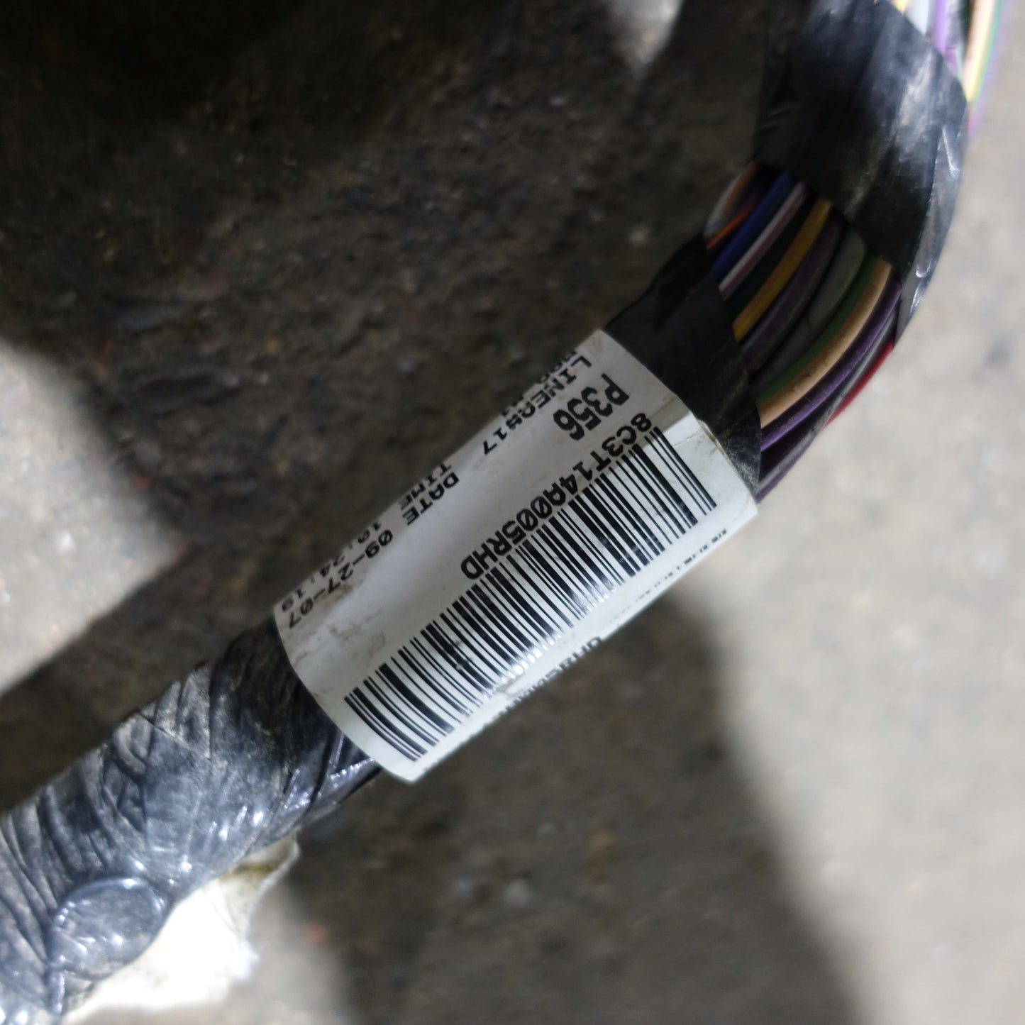 2008 Ford F250 F350 Floor Wire Harness Loom