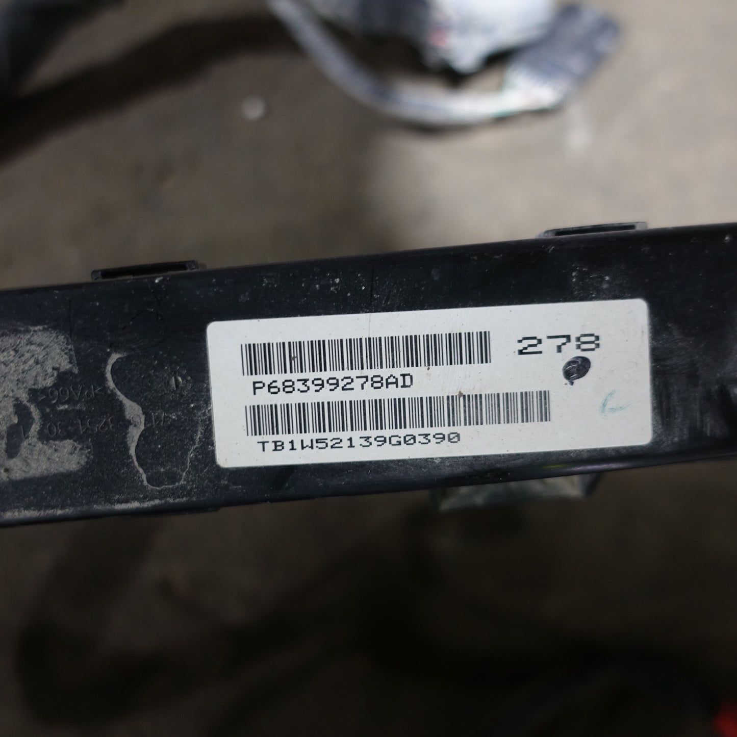 2019 Ram 2500 3500 6.7 Fire Wall Positive Battery Cable Aux PDC Relay Box