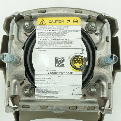 2003 2004 2005 2006 2007 Hummer H2 Steering Wheel Airbag Air Bag Gray