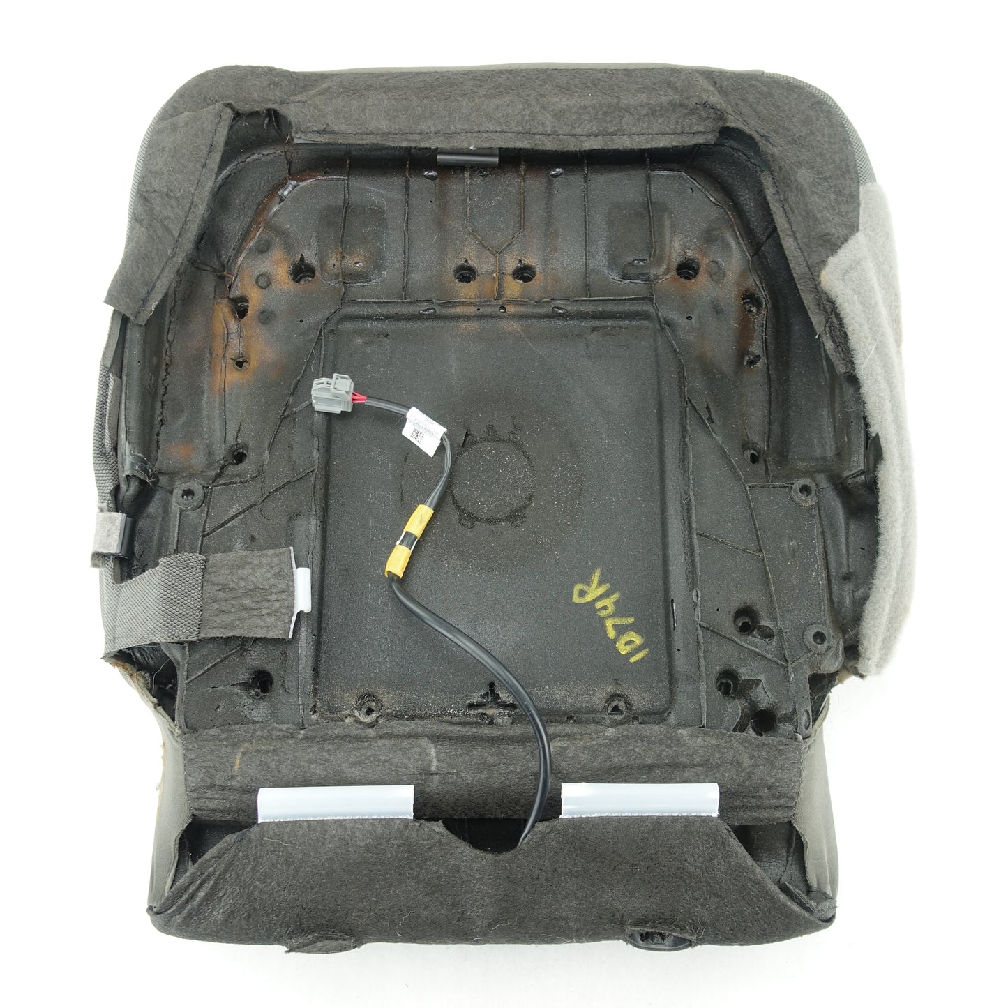 Damage 2019 2020 Ford F150 Passenger Front Seat Cloth Lower Cushion Pad Heated