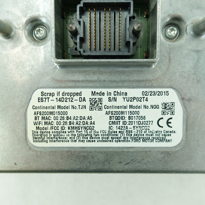 2015 2016 Ford F150 SYNC Communication Control Module APIM