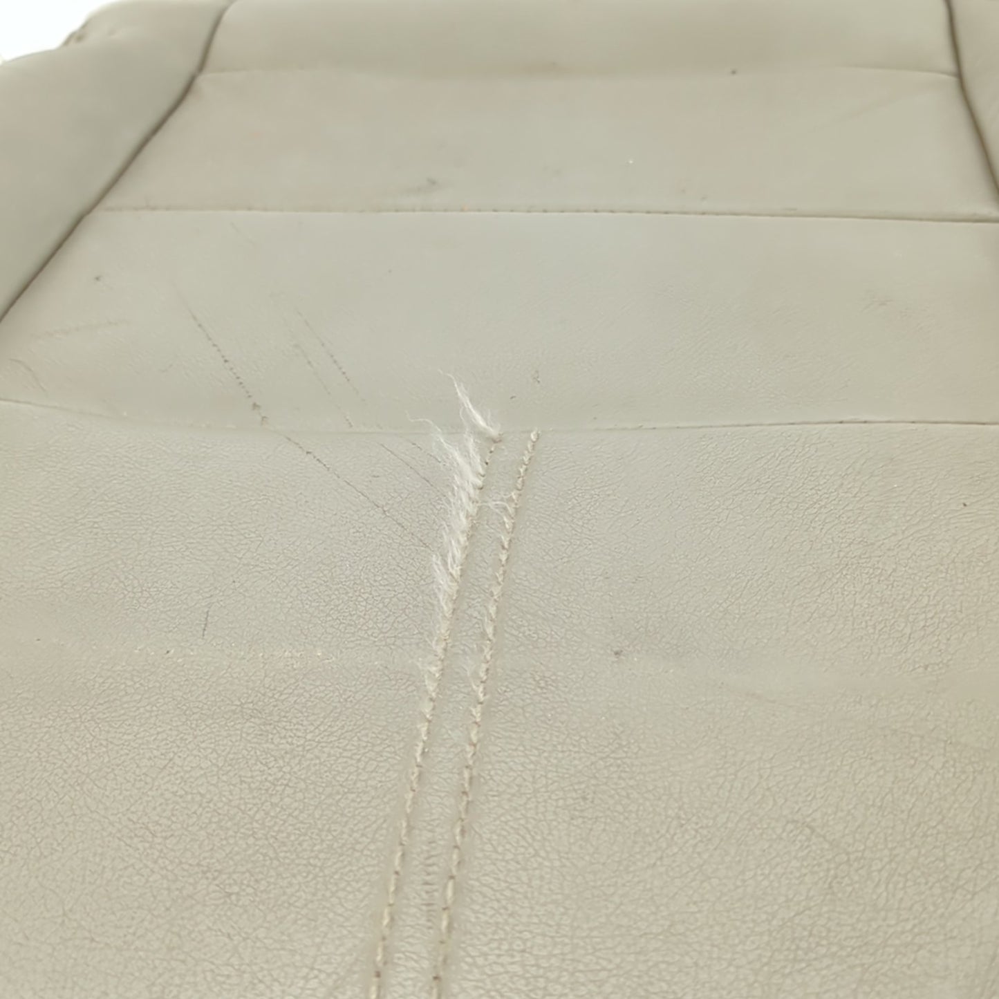 2008 2009 2010 Ford F250 F350 Left Driver Seat Bottom Cushion Leather Gray