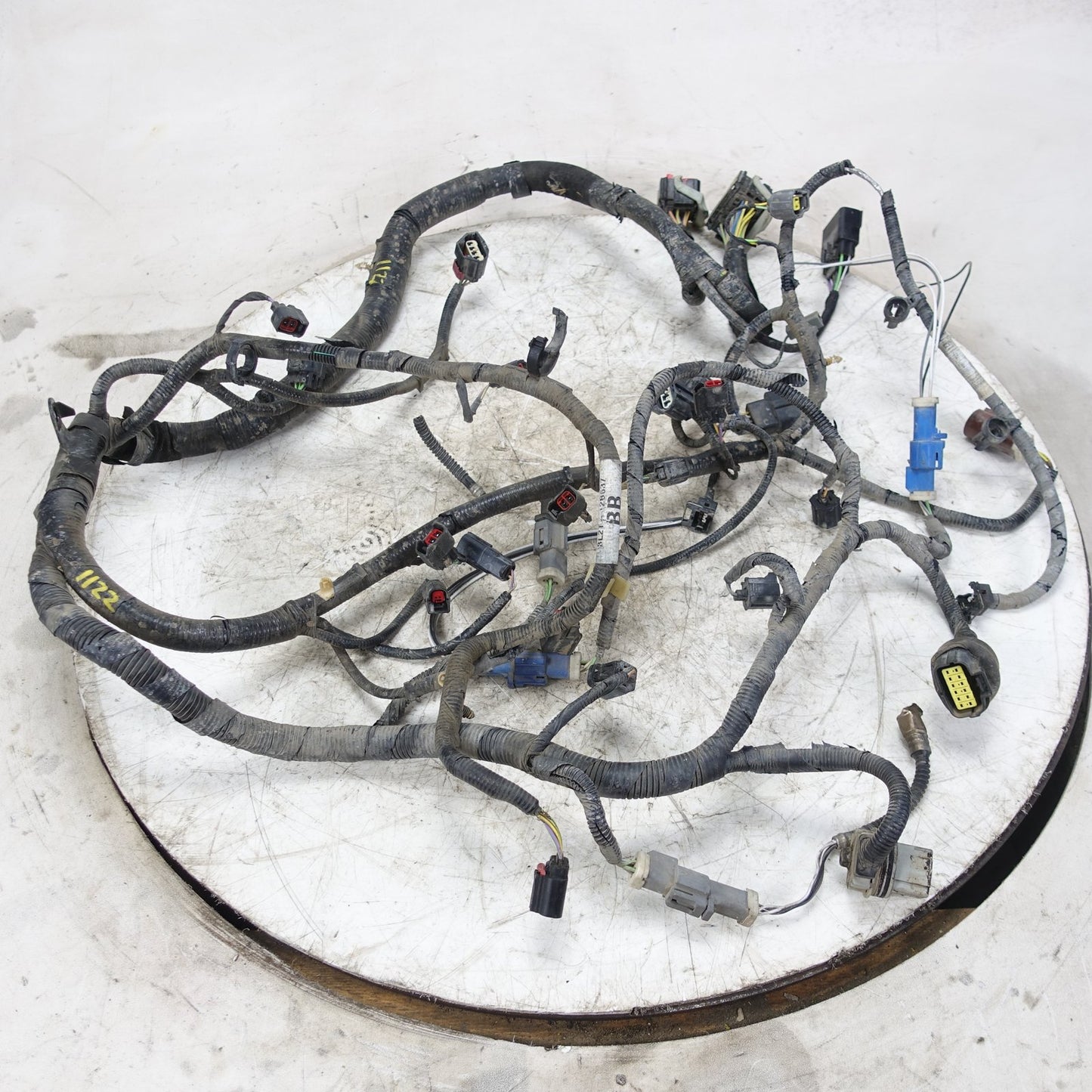 Damage 2008 2009 Ford Explorer Engine Wiring Harness Wire Loom 4.0