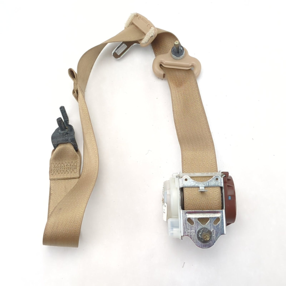 2015 2016 2017 Ford F150 Right Rear Seat Belt Tan