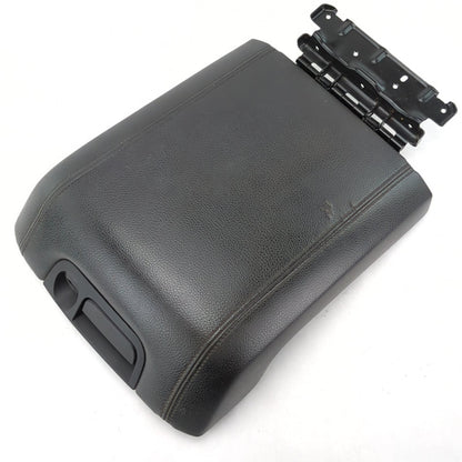 Damage 2013 2014 2015 2016 Ford F250 F350 Center Console Armrest Lid Cover Black