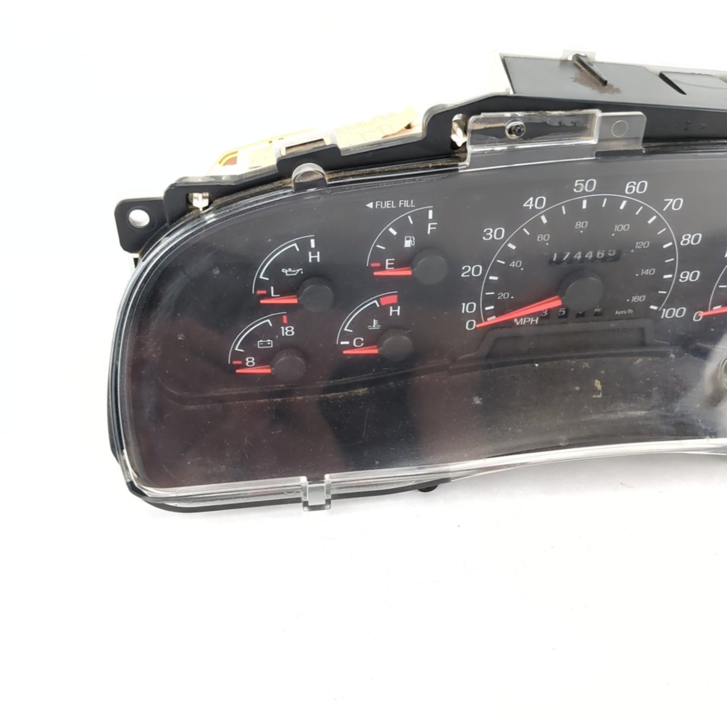 2000 2001 Ford F350 F450 Instrument Cluster Speedometer Tachometer Diesel 174K