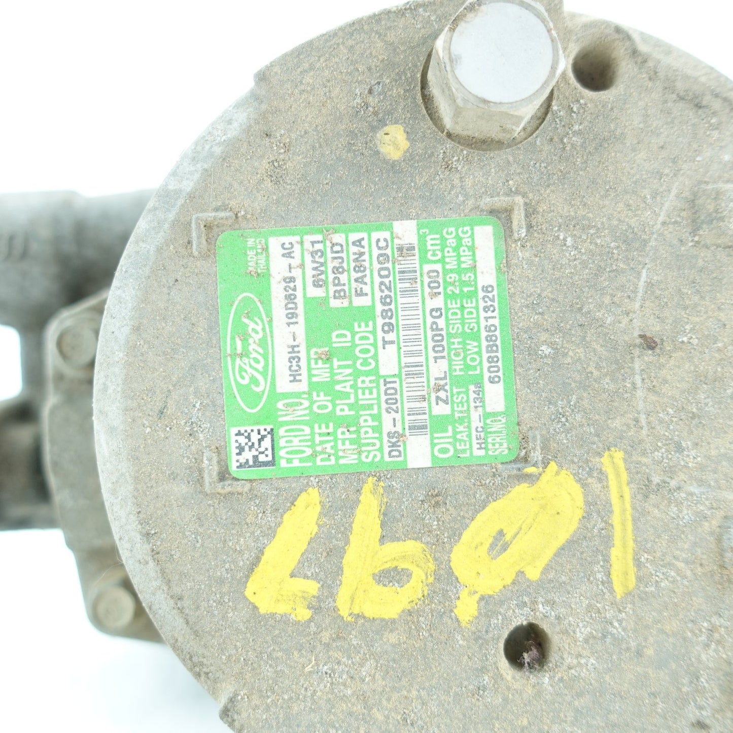 2017 2018 2019 Ford F250 F350 6.7L Diesel AC Compressor A/C Air Conditioner Pump