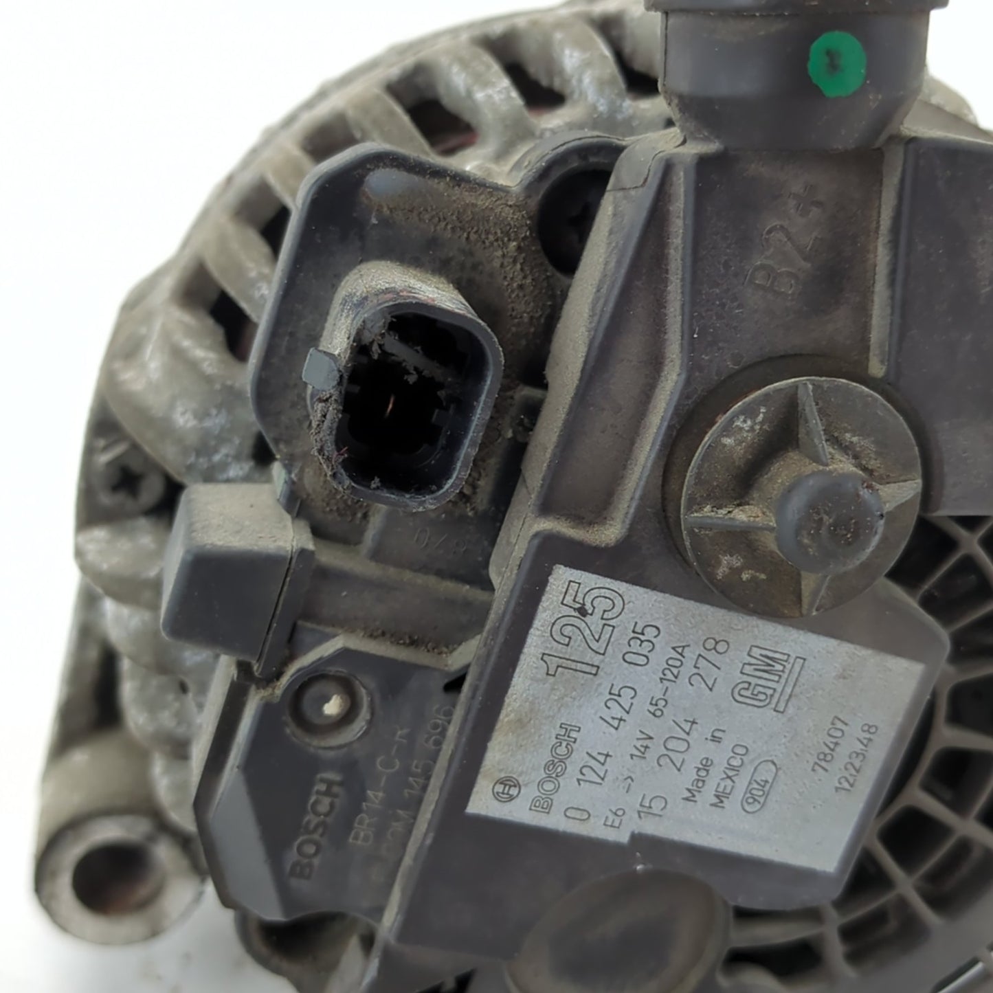 2011 2012 2013 2014 Silverado Sierra 2500 3500 Alternator 125 Amp 12V 120A