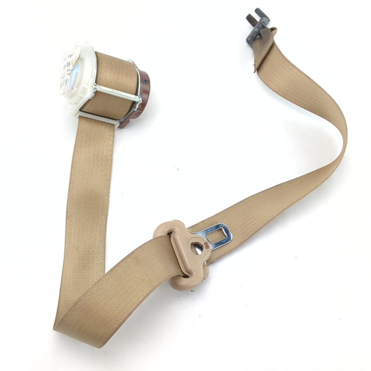 2015 2016 2017 Ford F150 Left Rear Seat Belt Retractor Tan