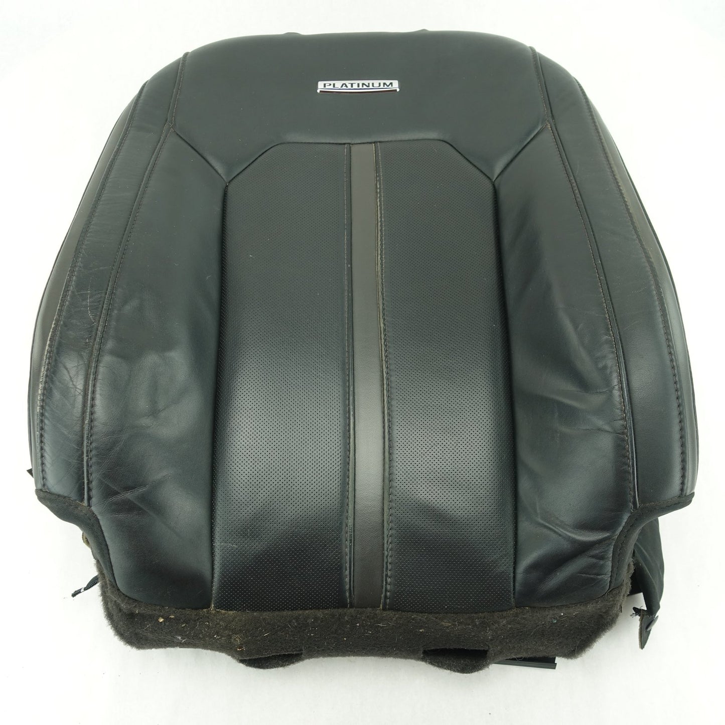 2015 2016 2017 Ford F150 Platinum Passenger Upper Seat Cushion Cover Leather
