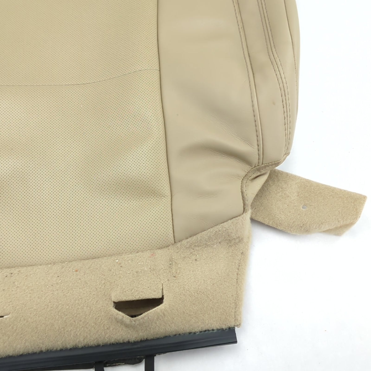 2015 2016 2017 Ford F150 Front Seat Upper Cushion Cover Tan Right Heat Cooled