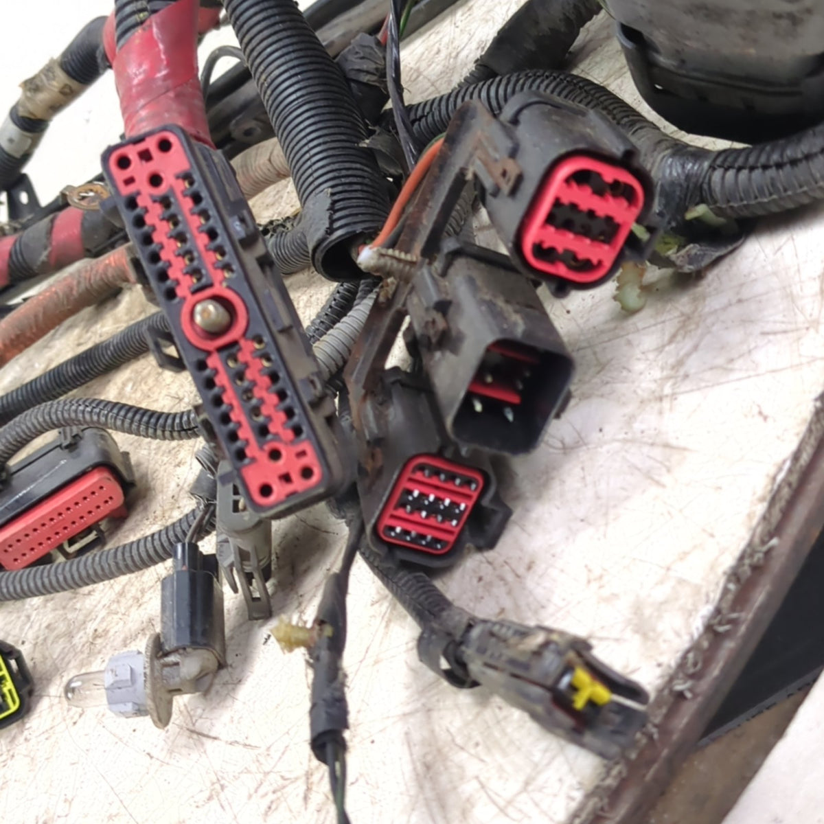 2000 Ford F450 F550 Engine Body Main Wire Harness