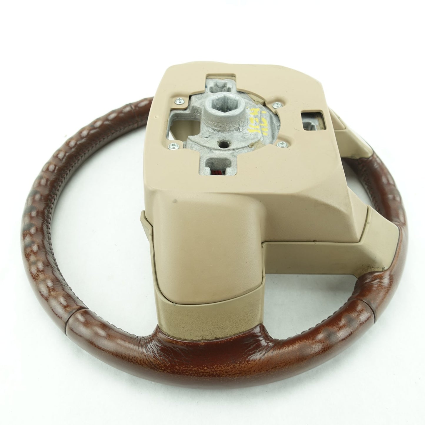 2014 2015 2016 Ford F250 F350 Super Duty Steering Wheel King Ranch Brown Leather