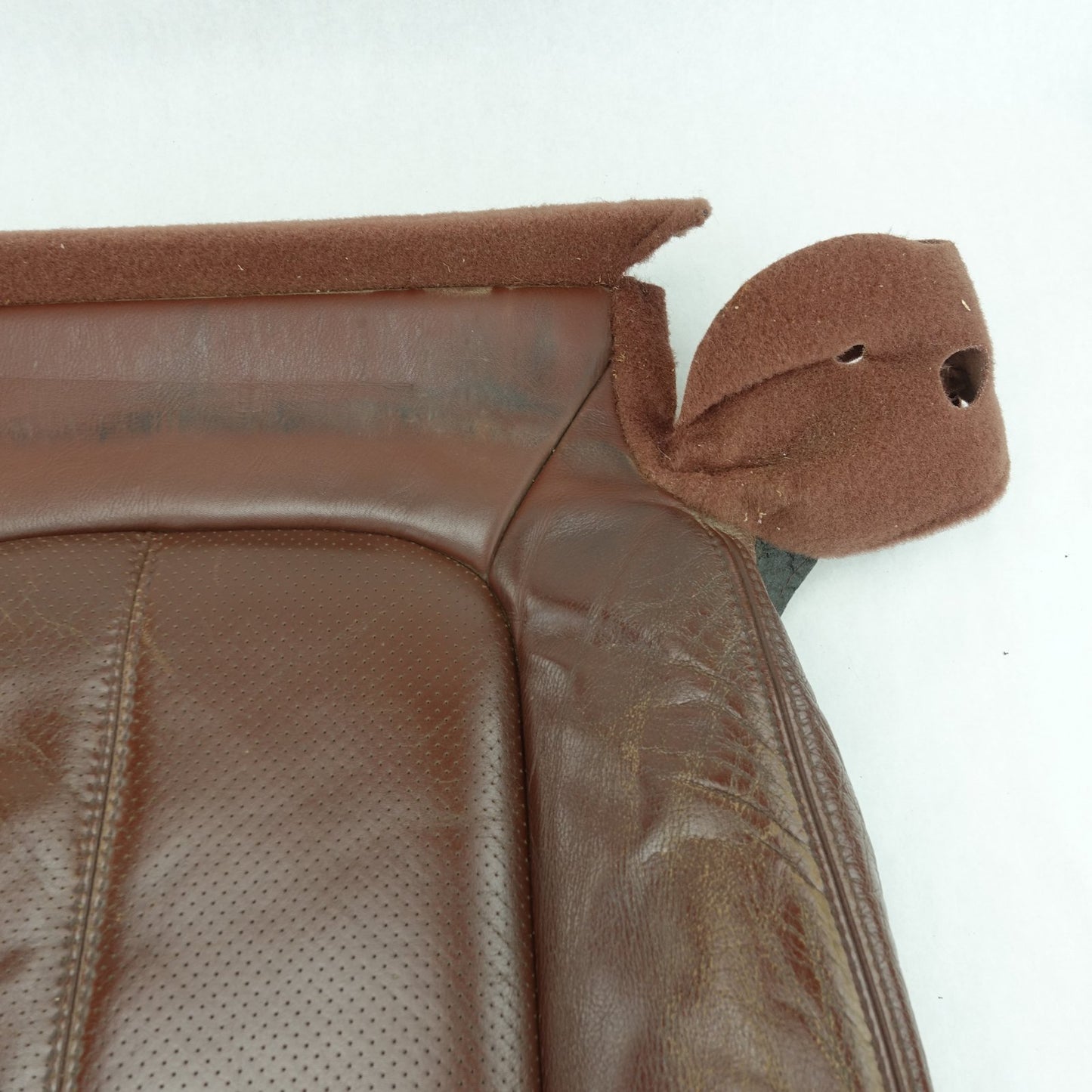 2013 2014 15 Ford F250 F350 Left Driver Lower Bottom Seat Cushion Leather Vented
