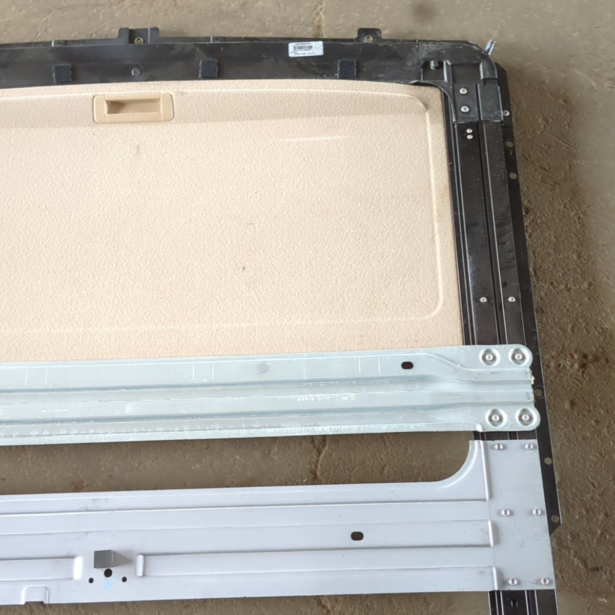 2011 2012 2013 Ford F250 F350 Sunroof Sun Moon Roof Slide Track Rail Cover Tan