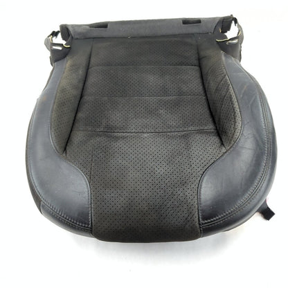 2011 2012 Ford Taurus SHO Left Seat Bottom Cushion Cover Black Leather Suede