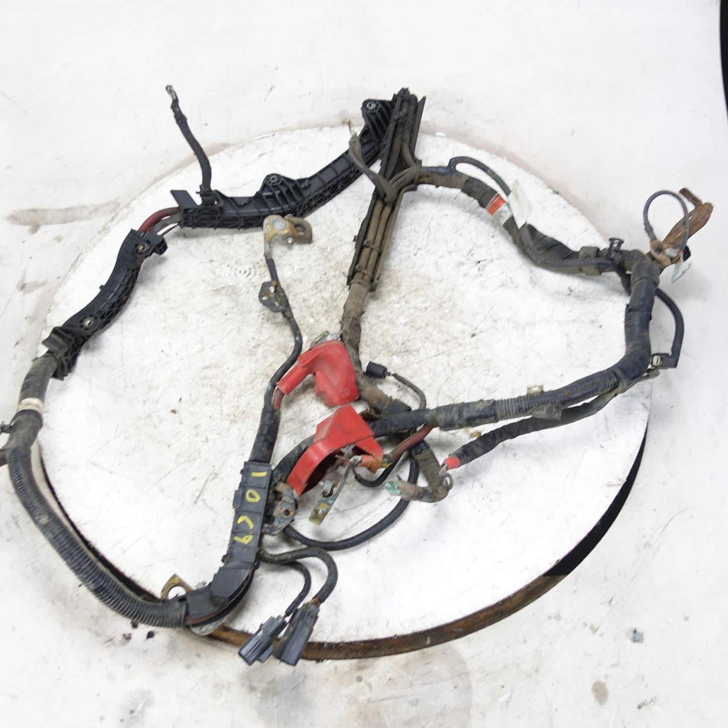 Damage 12 2013 2014 2015 16 Ford F250 F350 6.7L Positive Negative Battery Cable