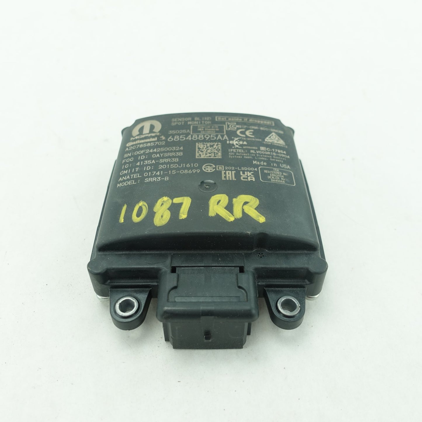 2020 2021 2022 2023 2024 Ram 2500 3500 Blind Spot Monitor Module Radar Sensor