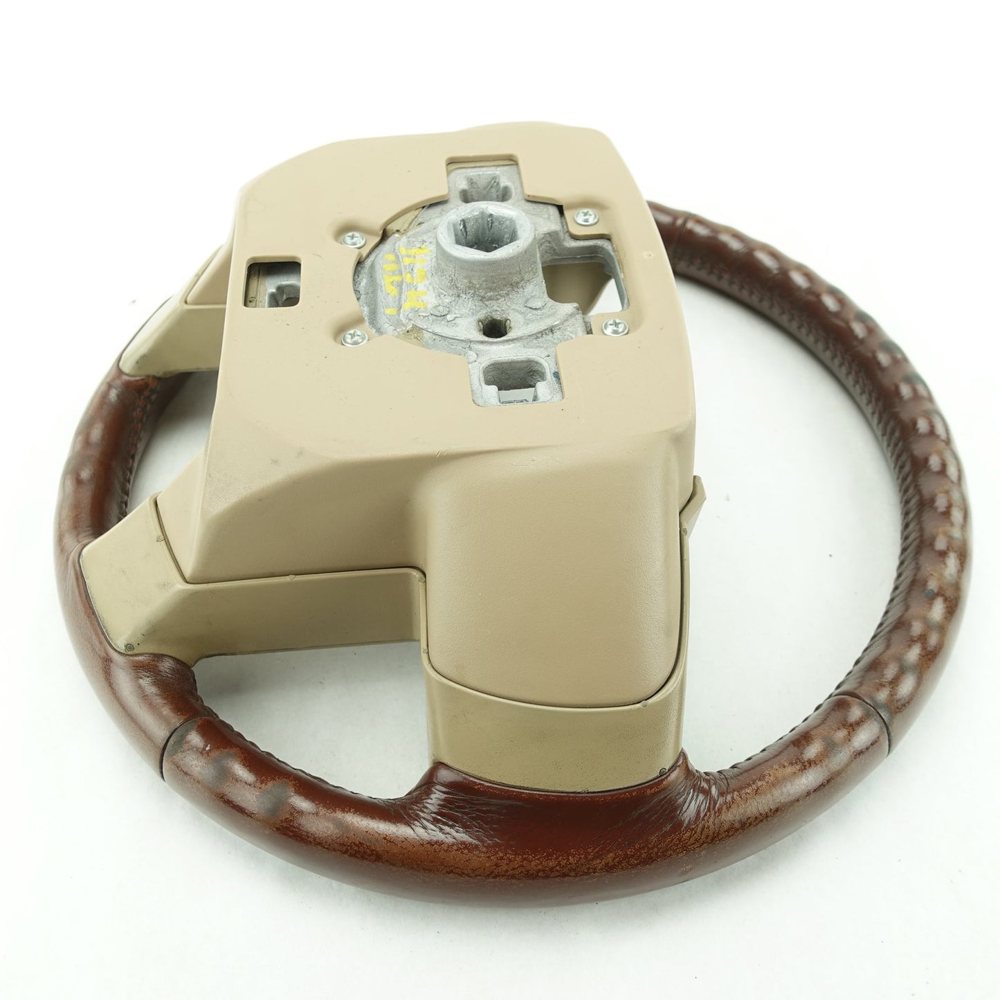 2014 2015 2016 Ford F250 F350 Super Duty Steering Wheel King Ranch Brown Leather