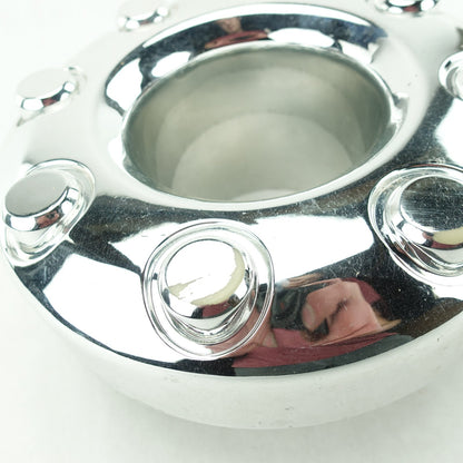 Damage 2011 2012 2013 2014 2015 2016 Ford F350 Dually Wheel Center Cap Chrome