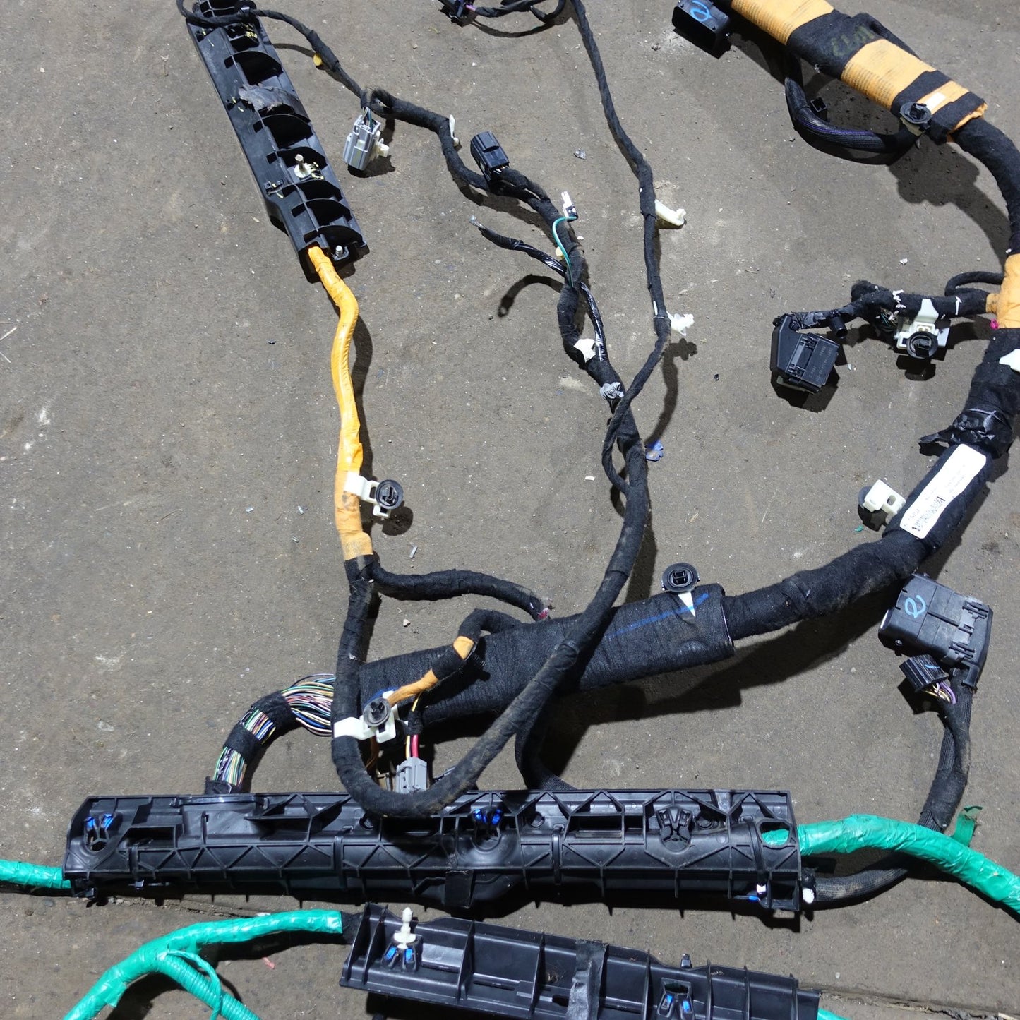 2017 Ford F250 F350 Lariat Crew Cab Floor Wire Harness Heated Cooled Seats